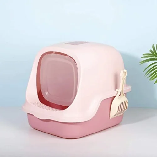 Toilet mèo có nắp Pakeway