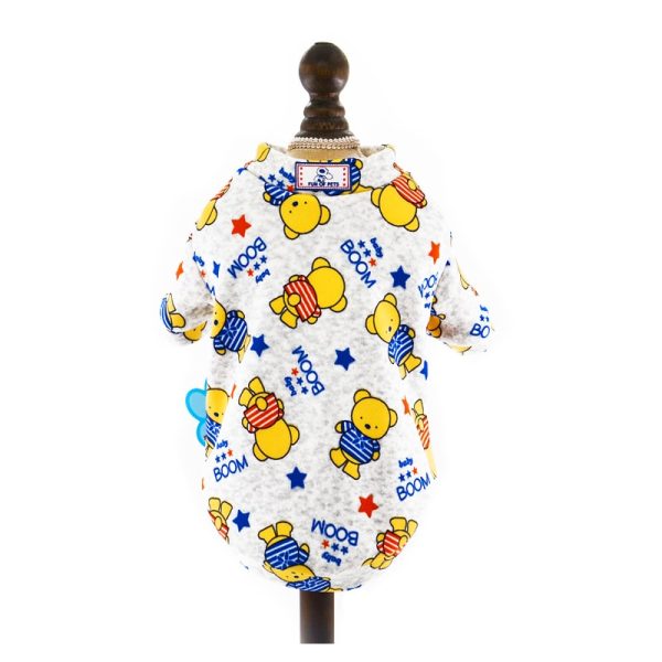 Áo cho chó mèo Pijama 2 chân - Hình ảnh 2
