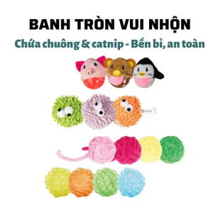 Đồ Chơi Cho Mèo Banh Catnip FOFOS