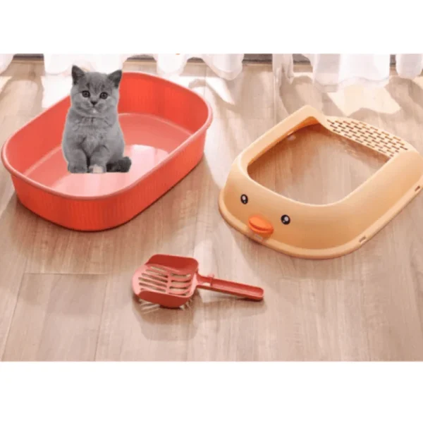 Khay Vệ Sinh Cho Mèo Hình Con Vịt - Hình ảnh 4