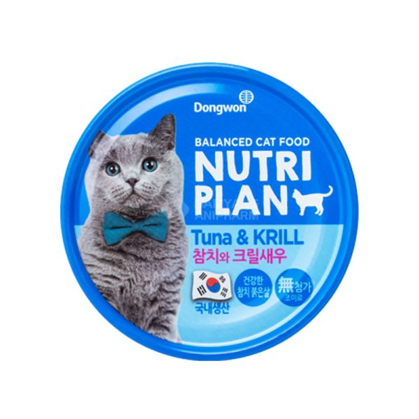 Pate cho mèo Nutri Plan Cá ngừ & Nhuyễn thể 160g
