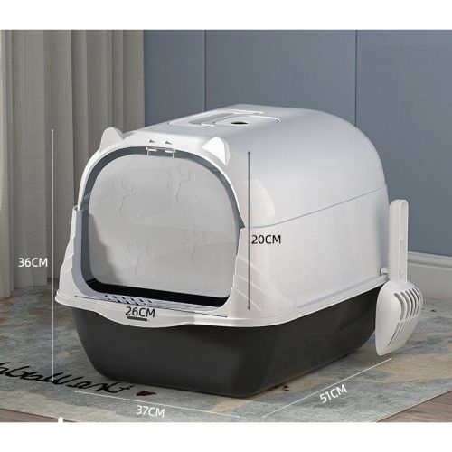 Khay vệ sinh cho mèo có nắp catit Jumbo